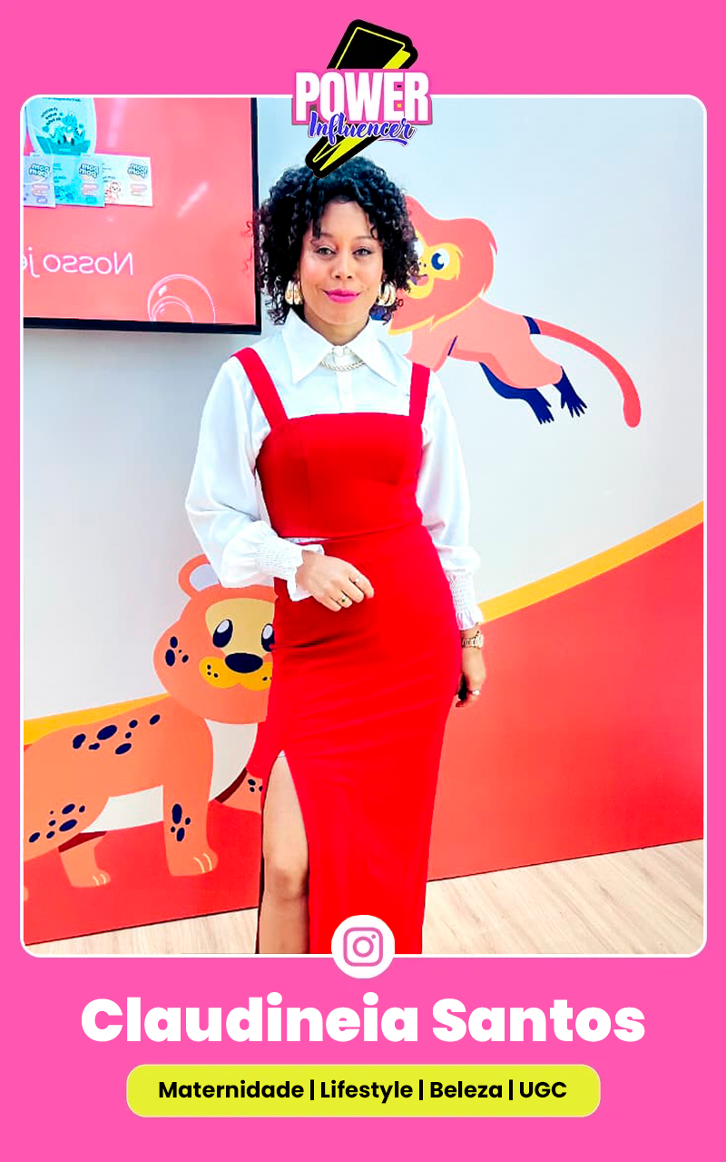 Influencer power Claudineia Santos